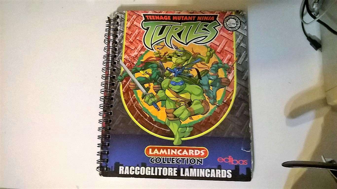 Album Turtles Ninja Teenage Mutant Cards Edibas 2005 incompl. 
